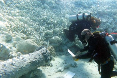 'Unexpected Underwater Revelation' as Russian Cannons Found in Bahamas