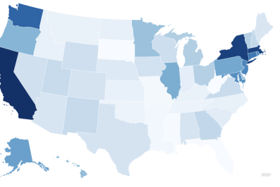 Teacher Salary Map Reveals States That Pay Educators the Best