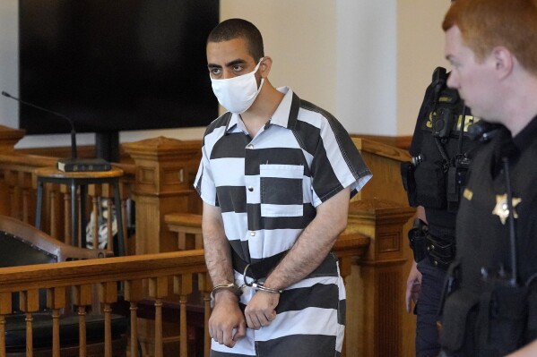 Man accused of stabbing Salman Rushdie rejects plea deal involving terrorism charge