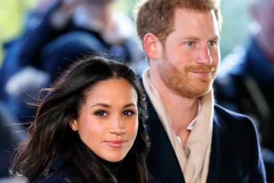 Meghan Markle Asking Prince Harry About Perfect Woman Caught on Camera