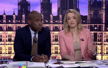 Presenters struggled to contain glee at Tories’ fall as election night TV proved a turn off