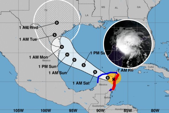 Hurricane Beryl to Re-Intensify Before Hitting Texas