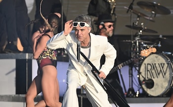 Bizarre and bawdy proof that Robbie Williams is still a great showman