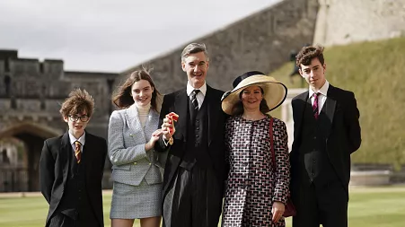 Former British MP Jacob Rees-Mogg and family to star in new reality TV series