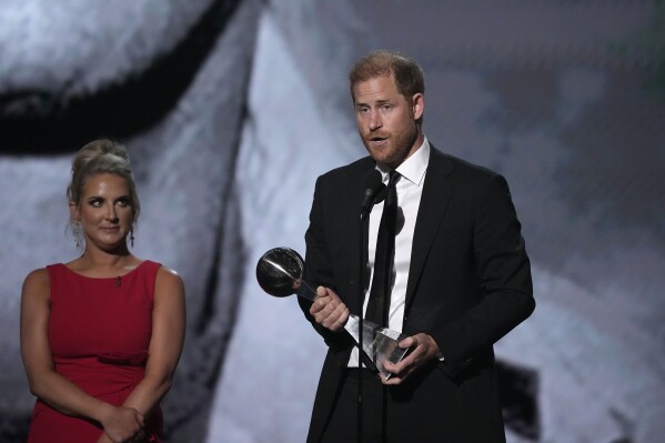 Prince Harry honored with Pat Tillman Award for Service at The ESPYS