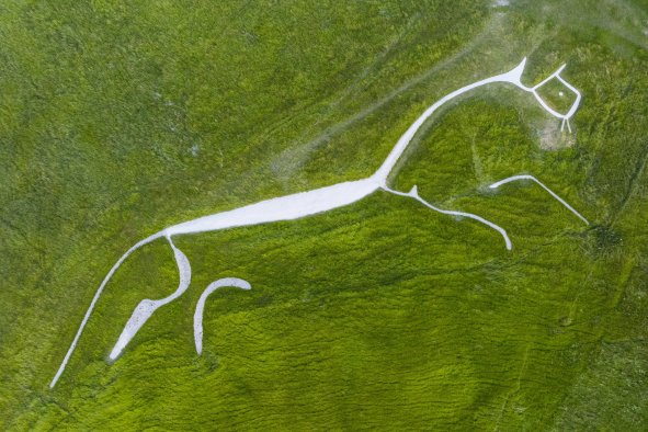 'Unique' 360-Foot-Long Prehistoric Horse Artwork Restored to Former Glory