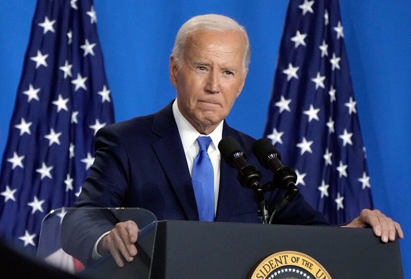 Biden Drops Out of Race and Endorses Kamala Harris to Lead the Democratic Ticket