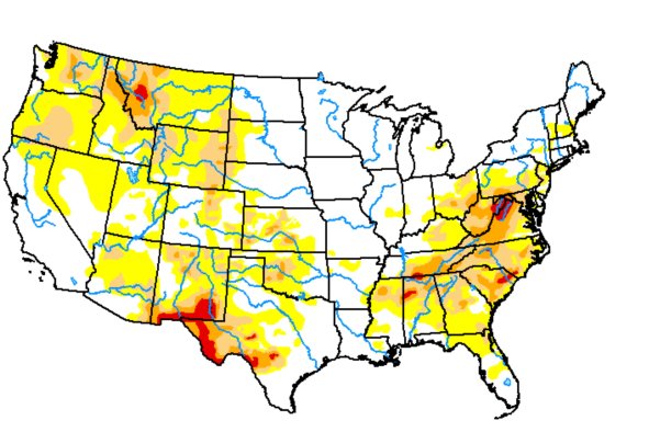 Map Shows Drought Across US Amid 'Dangerous' Heat