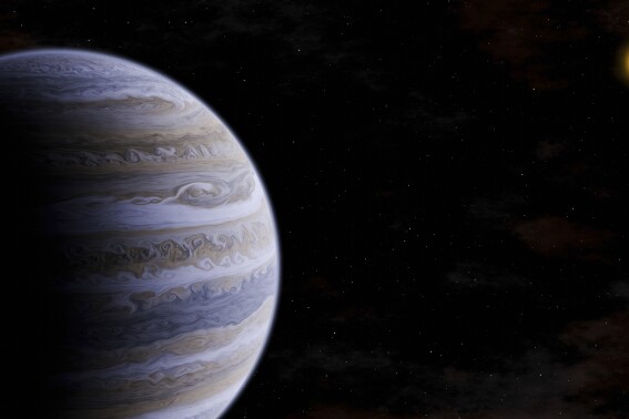 NASA telescope spots a super Jupiter that takes more than a century to go around its star