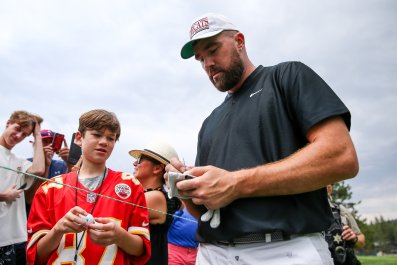 Swifties Show Up for Travis Kelce at Chiefs' Camp