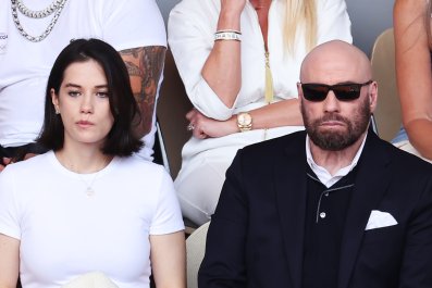 John Travolta Makes Rare Appearance With Daughter Ella at Paris Olympics