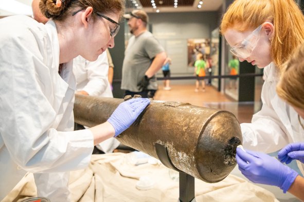 Bronze Alamo Cannon Spared From Mysterious 'Growing' Substance