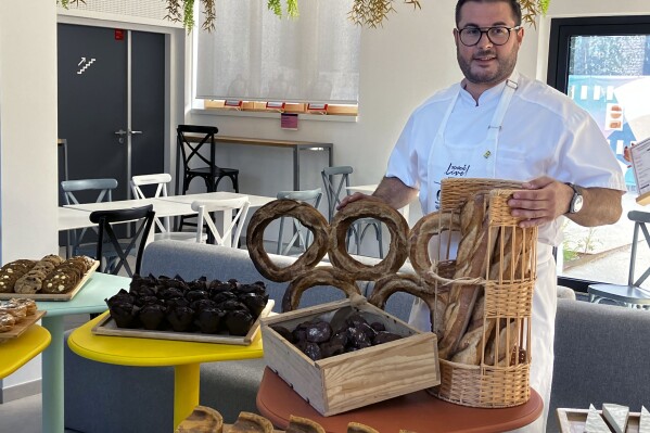 The gold medal goes to ... the chocolate muffin. At the Olympic village, the bakery shines