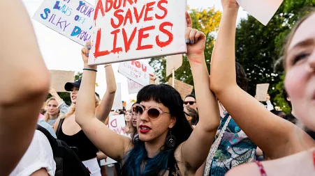 US abortions continue to rise since court ruling revoking right to access them