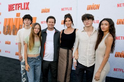 Mark Wahlberg's Rare Red Carpet Outing With Wife Rhea and 3 of Their Children