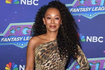 Mel B Suffers Wardrobe Malfunction Moments Before TV Appearance