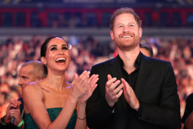 Prince Harry and Meghan Arrive for Colombia Tour