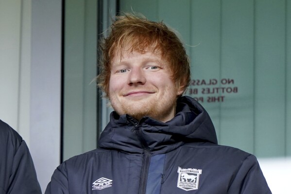 Ed Sheeran buys minority share in Ipswich ahead of Premier League return