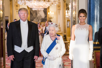 Queen Elizabeth Thought Melania Trump Must Have 'Arrangement' With Husband