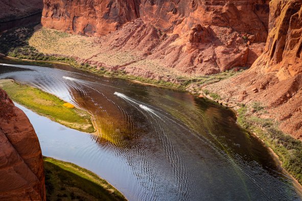 Lake Powell Water Levels Lead to Desert Oasis