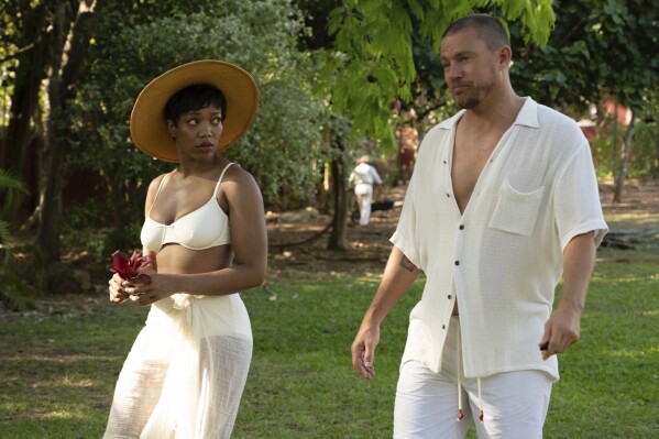 Movie Review: Style triumphs over logic in Zoë Kravitz’s great-looking but vexing ‘Blink Twice’