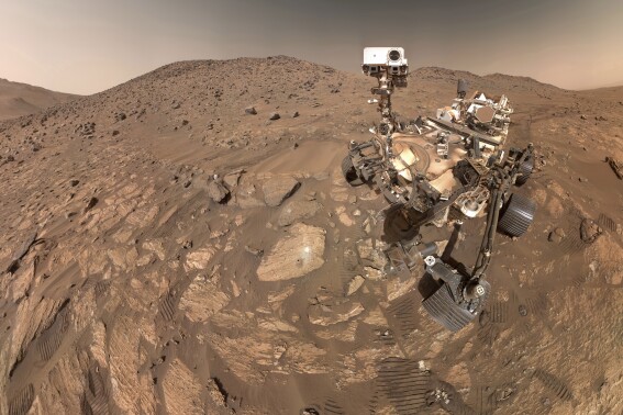 NASA’s Perseverance rover on Mars begins steep climb to rim of a crater