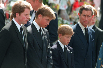 What Prince Harry Said About Historic Princess Diana Funeral Walk