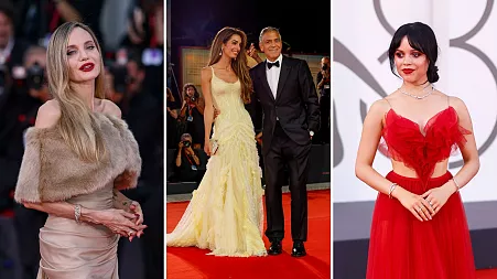 Clooney, Jolie and Ortega: All the best celeb looks at the Venice Film Festival so far