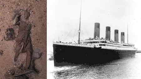 Long-lost Titanic statue resurfaces as new expedition reveals signs of increased deterioration