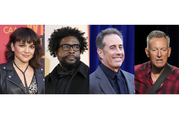 Veterans’ fundraiser draws Bruce Springsteen, Jerry Seinfeld, Questlove and Norah Jones