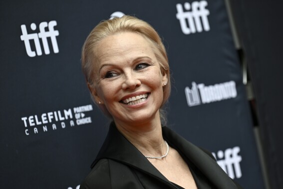 Pamela Anderson takes a bow at TIFF for ‘The Last Showgirl’