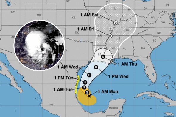 Hurricane Tracker: Potential Tropical Cyclone Six's US-Bound Path Mapped