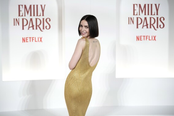 Q&amp;A: Lily Collins is ‘Emily in Paris,’ Rome and Barcelona