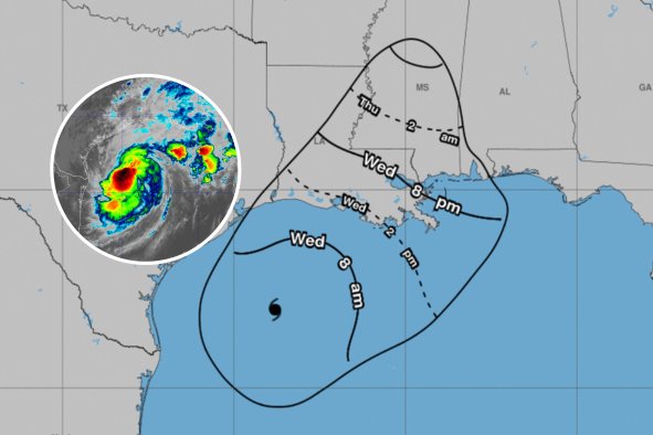 Hurricane Francine: Arrival Map As Areas To Be 'Uninhabitable for Weeks'