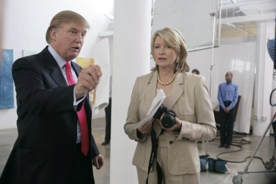 Martha Stewart Gives Subtle Presidential Endorsement