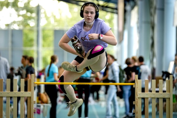 Germany’s first hobby horsing championship gallops through Frankfurt