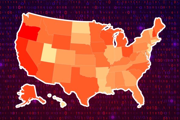 Map Reveals Most Dangerous US States for Kids Online