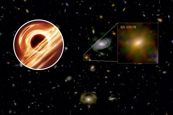 Supermassive Black Hole Spotted Starving Galaxy To Death