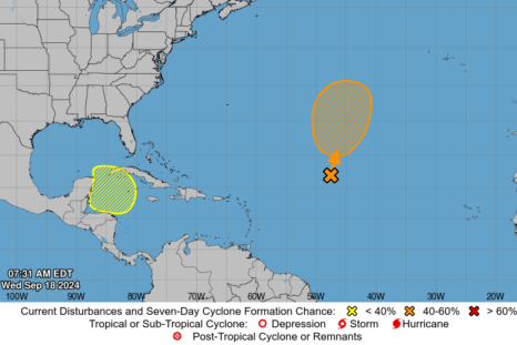 US Hurricane Center Tracking Possible Tropical Storms Brewing in Atlantic