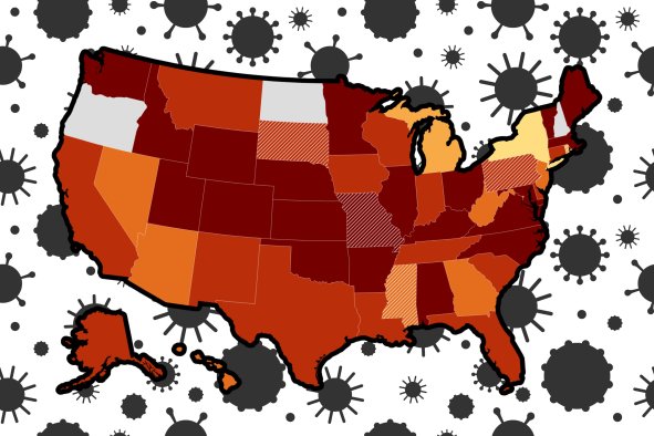 COVID Map Update Reveals US Virus Wastewater Levels Amid National 'High'