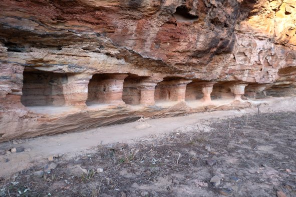 'Enigmatic' Ancient Architecture Discovered Cut Into Rocky Landscape