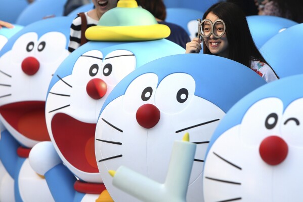 Nobuyo Oyama, voice actor for beloved Japanese cartoon robotic cat Doraemon, dies at age 90