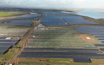 Tesco and Shell to buy up output of Kent solar farm intended to power 100,000 homes