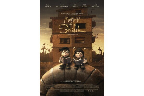 Movie Review: ‘Memoir of a Snail,’ a stop-motion charmer, examines the shells we build around us