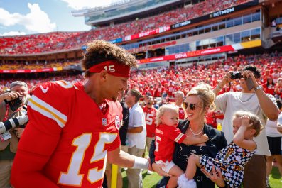 Brittany and Patrick Mahomes Recall Scary Emergency Room Visit With 1-Year-Old Son Bronze