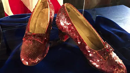 'The Wizard of Oz' ruby slippers up for sale nearly two decades after they were stolen